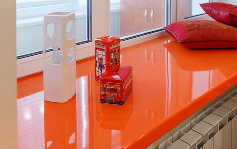 Подоконники из искусственного камня