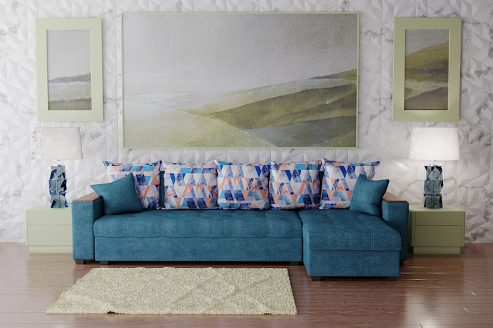 Диван в интерьере