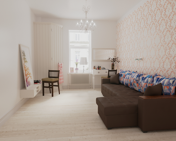 Диван в интерьере