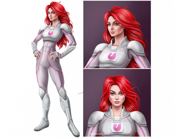 Разработка и прорисовка персонажа