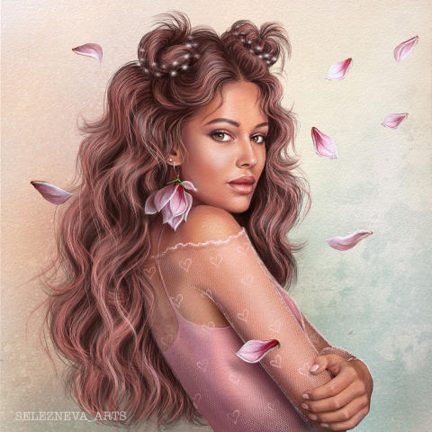 Стилизованный портрет по фото