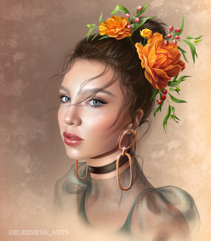 Тематический портрет по фото