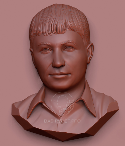 3д модель барельефа