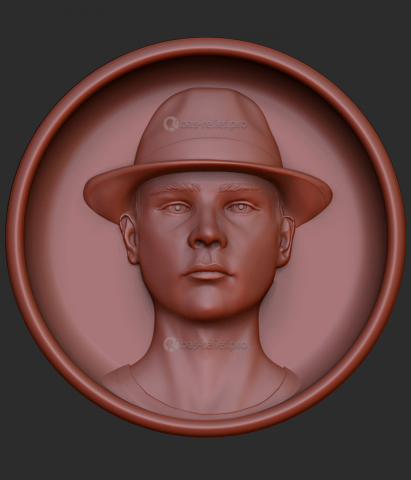 Памятник с портретом из гранита частный заказ