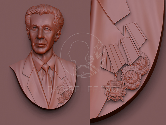 Литье из бронзы барельефа