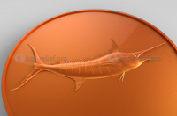 3D модель барельеф