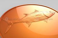 3D модель барельеф