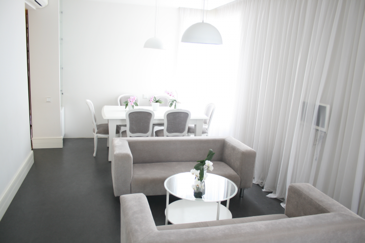 Реализованный проект трёхкомнатная квартира в Москве