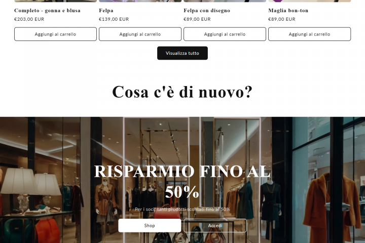 Сайт интернет-магазина " PIUMA.STORE"