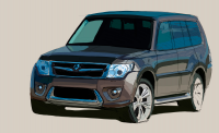 Pajero. Бампер.