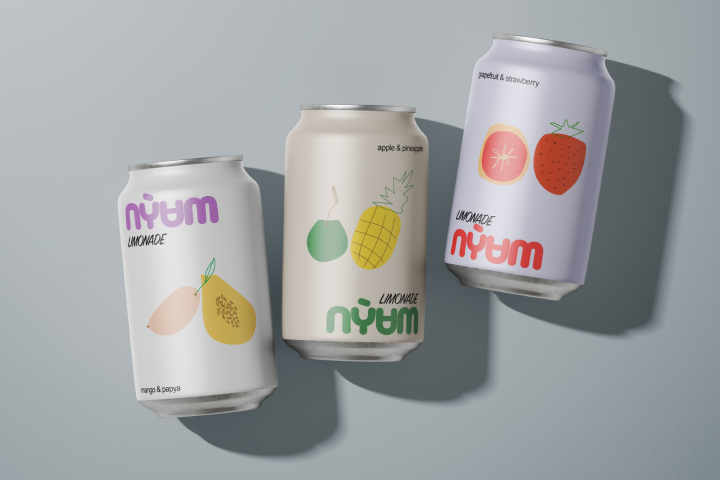 Упаковка для лимонадов "NYAM"