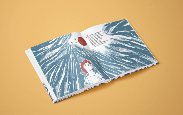 Иллюстрации и верстка для детской книги