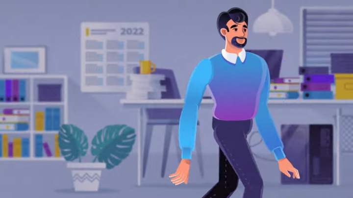 2D Анимация Трейлера к будущему проекту Rubas