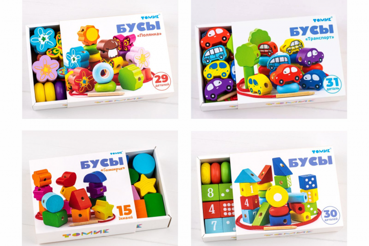 Разработка новой упаковки для серии Бус