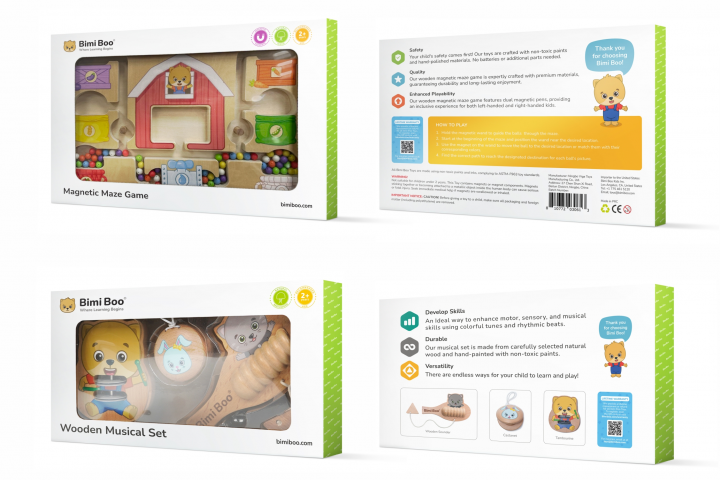 Упаковка. Детские игрушки.