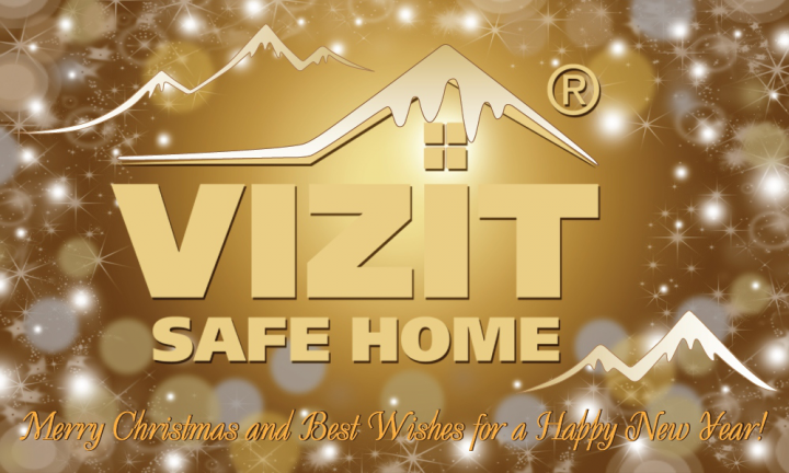 Новогодняя открытка для ТМ VIZIT 2013г.