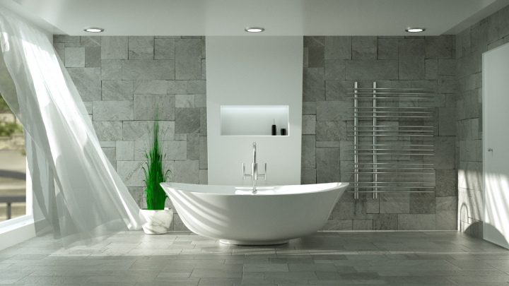 Интерьер ванной комнаты