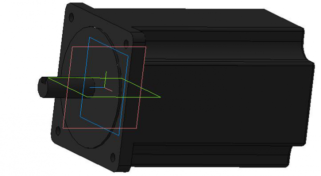 Гибридный шаговый двигатель FL86STH118