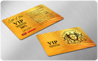 Пластиковая карта VIP