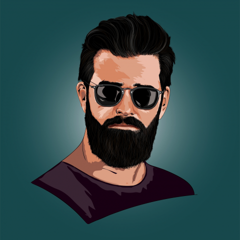 Векторный портрет