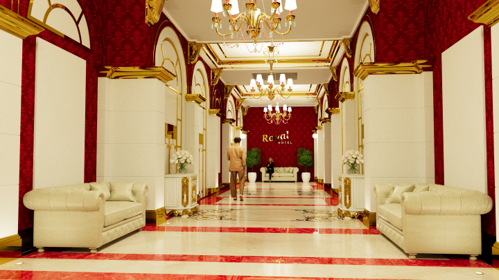 Интерьер Royal Hotel