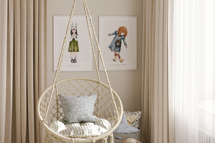 Детская в современном стиле