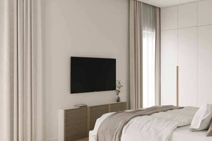 Интерьер спальни в современном стиле