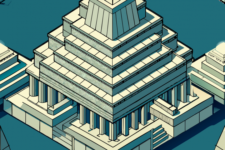 3D модель здания