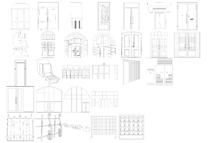 заборы и двери