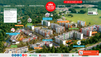 Сайт жилого комплекса Yolkki Village