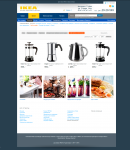 Сайт доставки товаров Ikea в Красноярске