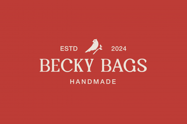 Логотип для магазина сумок ручной работы BECKY