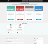 Тестовые проекты на шаблонах с Wordpress