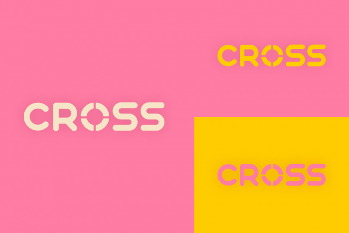 Шрифтовой логотип для маркетплейса Cross