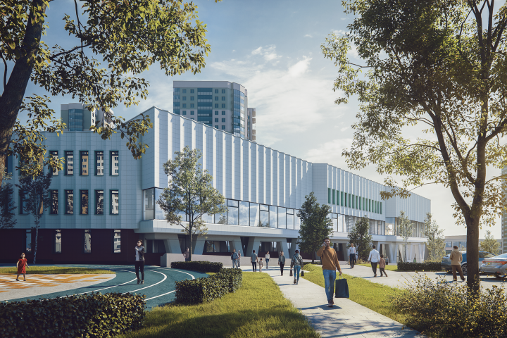 Общеобразовательная школа на 550 мест (Московская область)