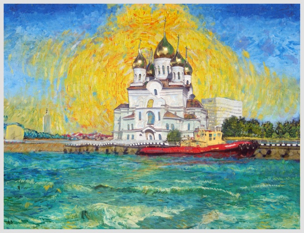 Рисунок на основе фото.