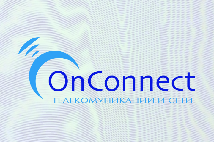 лого для компании по телекоммуникации и сети "OnConnect"