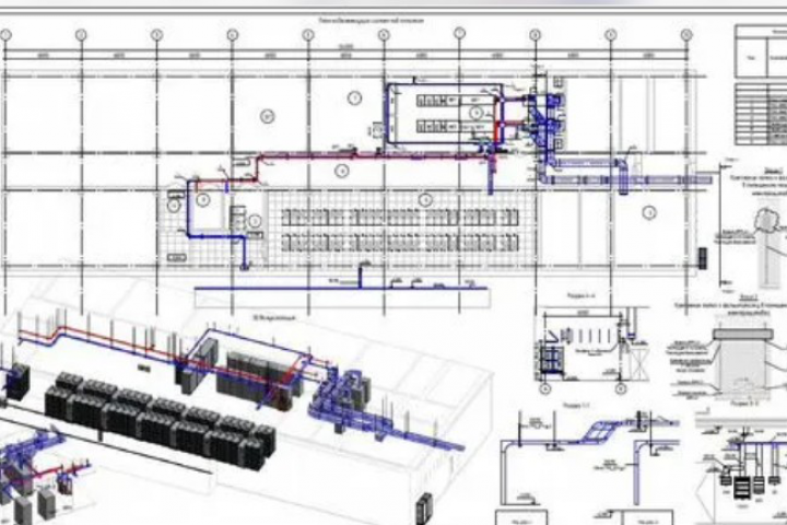 Разработка документации системы электроснабжения