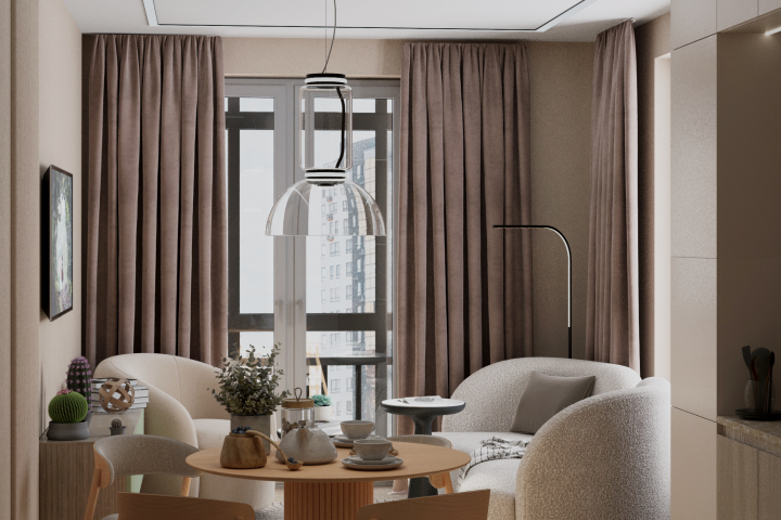 Кухня-гостиная