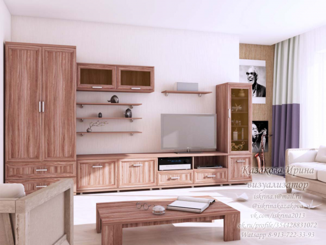 Моделирование и визуализация модульной мебели