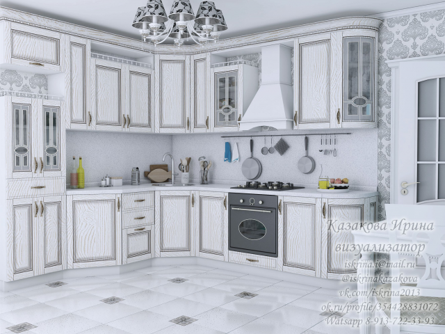 Моделирование и визуализация кухонного гарнитура
