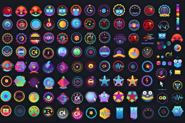 badges