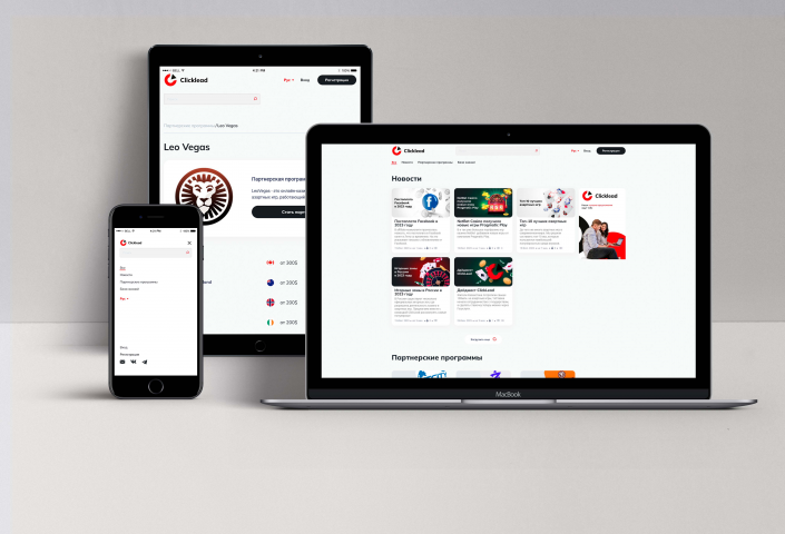 Блог для партнерской сети clicklead