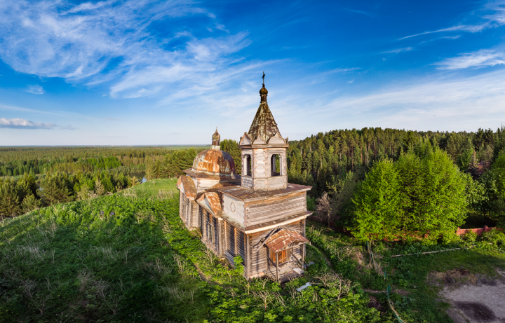 Петропавловская церковь, деревня Нагорный Иштан