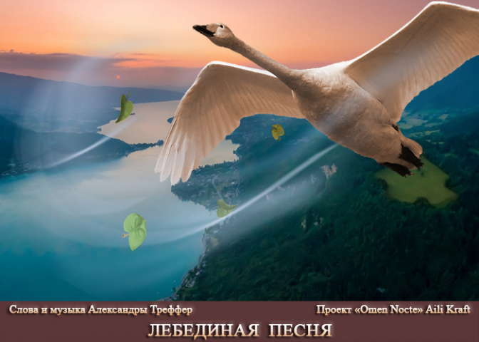Продам авторскую "Лебединую песню". Здесь фрагмент