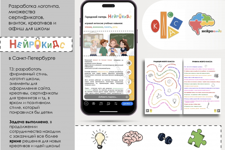 Айдентика, оформление соц сетей