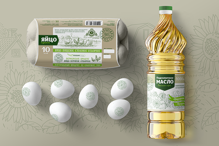 Оформление фермерских продуктов