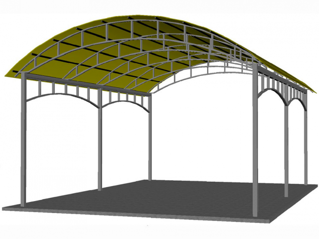 Навес для сена