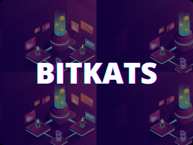 BITKATS. Landing-page