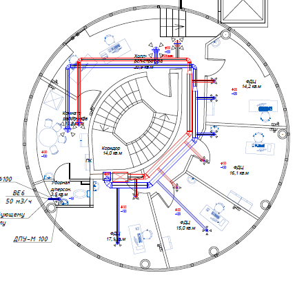 Вентиляция медцентра